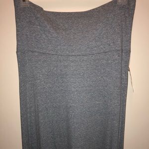 Lularoe Heathered Blue Maxi